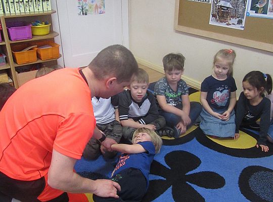 Spotkanie z ratownikiem medycznym