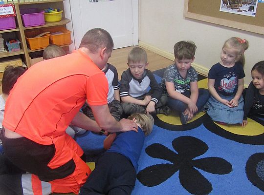 Spotkanie z ratownikiem medycznym