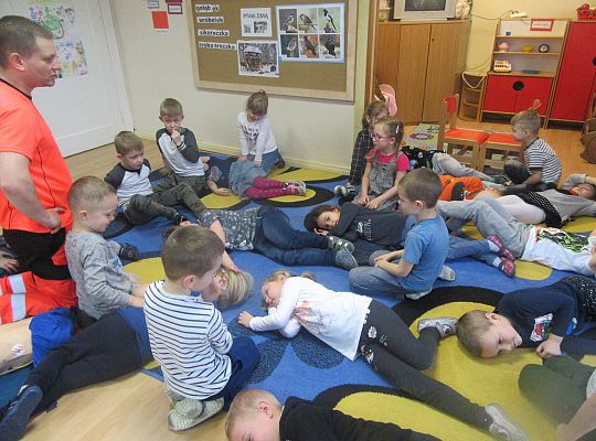 Spotkanie z ratownikiem medycznym