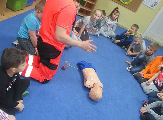 Spotkanie z ratownikiem medycznym