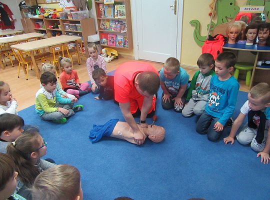 Spotkanie z ratownikiem medycznym