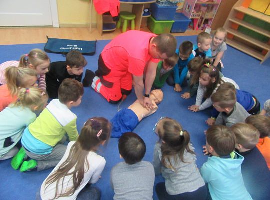 Spotkanie z ratownikiem medycznym