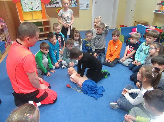 Spotkanie z ratownikiem medycznym