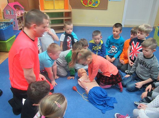 Spotkanie z ratownikiem medycznym