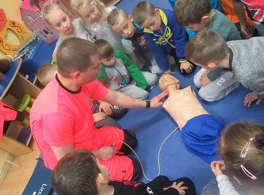 Spotkanie z ratownikiem medycznym