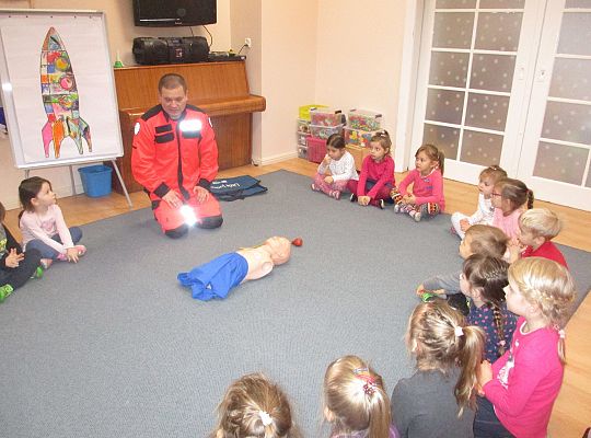 Spotkanie z ratownikiem medycznym