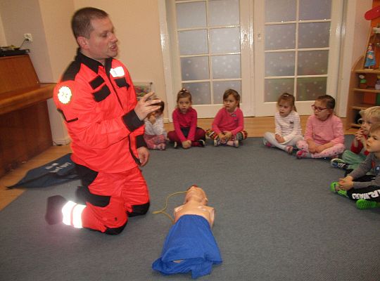 Spotkanie z ratownikiem medycznym