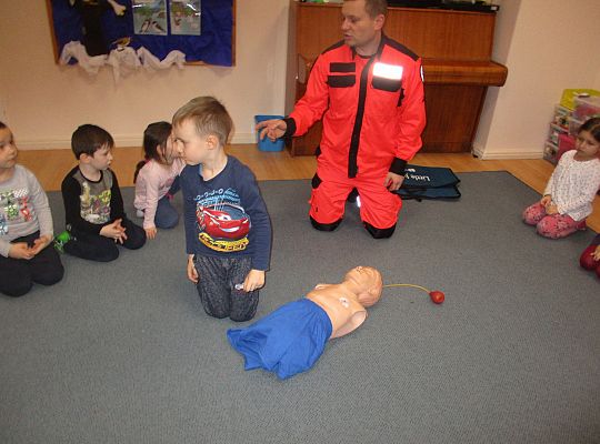 Spotkanie z ratownikiem medycznym