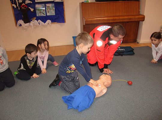 Spotkanie z ratownikiem medycznym