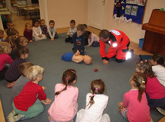 Spotkanie z ratownikiem medycznym