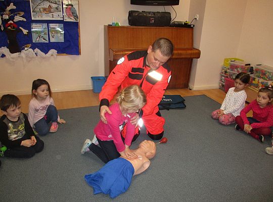 Spotkanie z ratownikiem medycznym