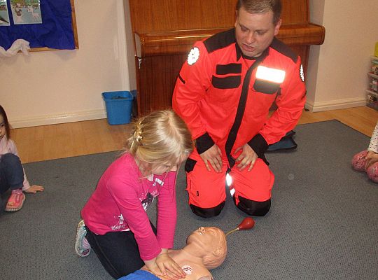 Spotkanie z ratownikiem medycznym