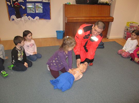 Spotkanie z ratownikiem medycznym