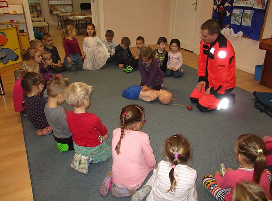 Spotkanie z ratownikiem medycznym