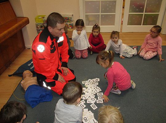 Spotkanie z ratownikiem medycznym