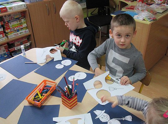 Zimowy obrazek grupa IV