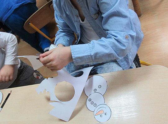 Zimowy obrazek grupa IV