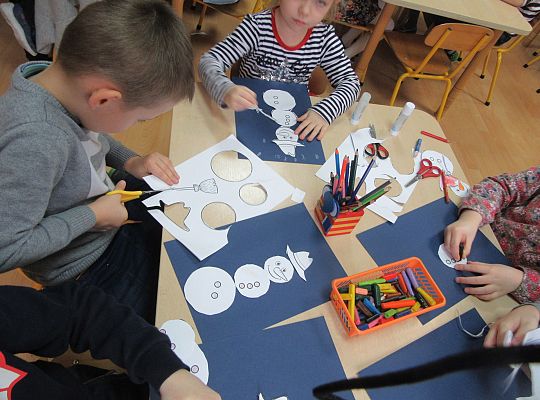 Zimowy obrazek grupa IV