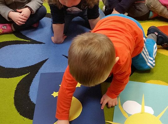 Maluszki dzielnie się uczą