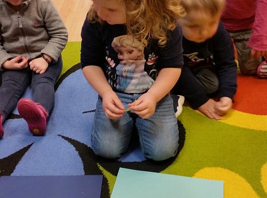 Maluszki dzielnie się uczą