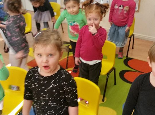 Maluszki dzielnie się uczą