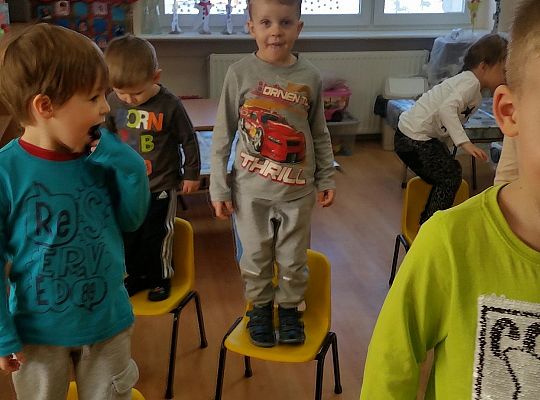 Maluszki dzielnie się uczą