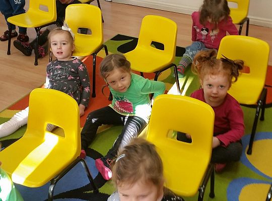 Maluszki dzielnie się uczą