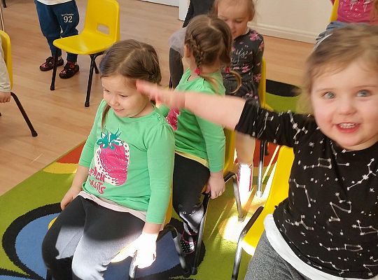 Maluszki dzielnie się uczą