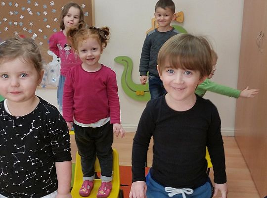 Maluszki dzielnie się uczą