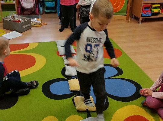 Maluszki dzielnie się uczą