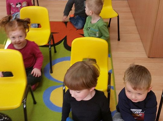 Maluszki dzielnie się uczą