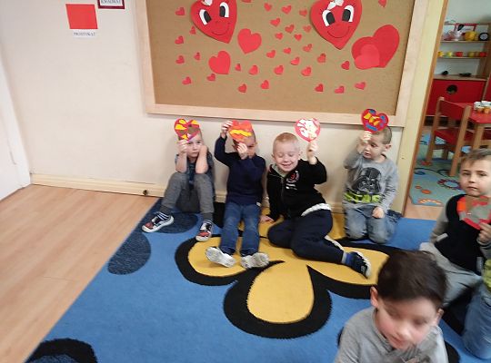 Walentynki w przedszkolu