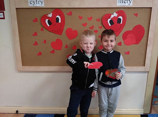 Walentynki w przedszkolu