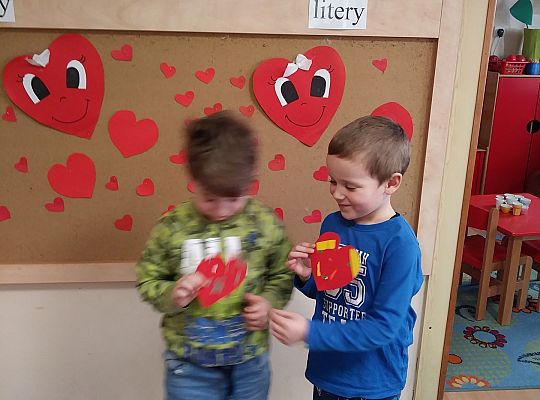 Walentynki w przedszkolu
