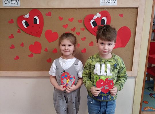 Walentynki w przedszkolu