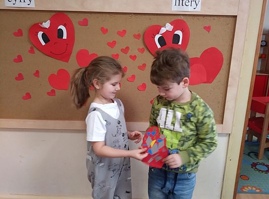 Walentynki w przedszkolu