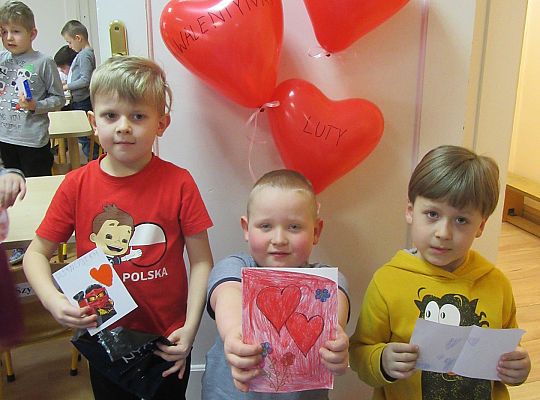 Walentynki w przedszkolu