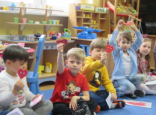 Walentynki w przedszkolu