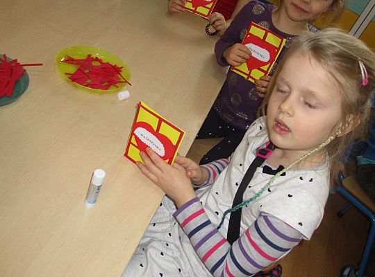 Walentynki w przedszkolu