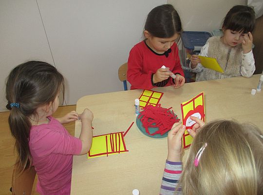 Walentynki w przedszkolu