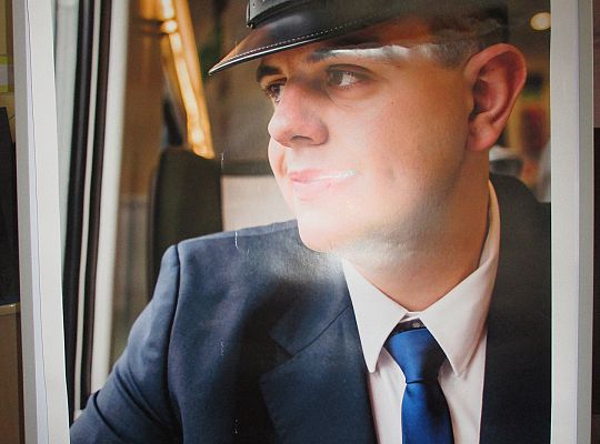 Spotkanie z kolejarzem-absolwent naszego przedszkola