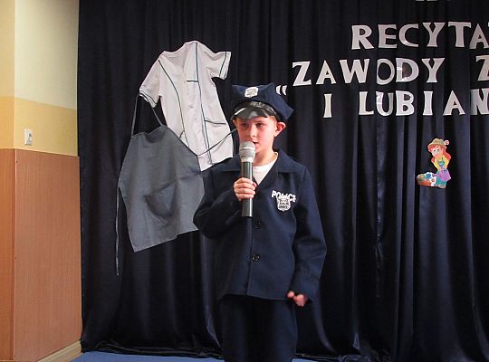 Konkurs recytatorski pt."Zawody znane i lubiane"