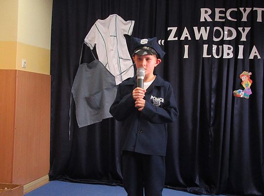 Konkurs recytatorski pt."Zawody znane i lubiane"