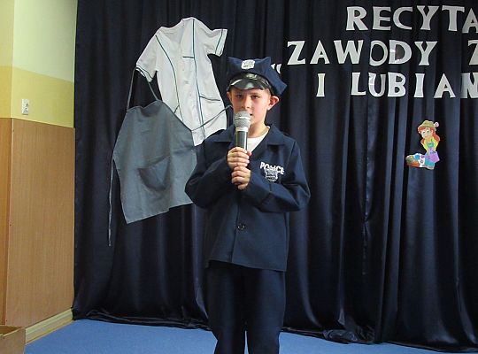 Konkurs recytatorski pt."Zawody znane i lubiane"