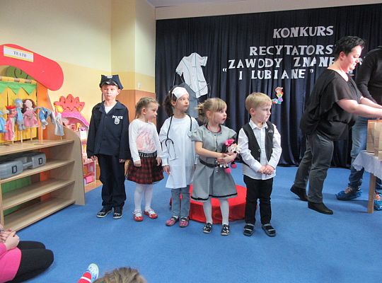 Konkurs recytatorski pt."Zawody znane i lubiane"