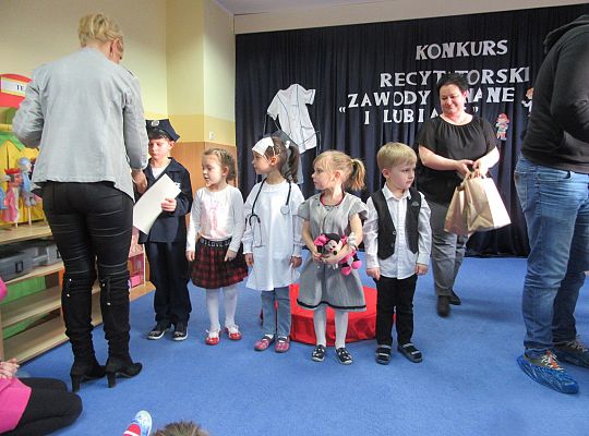 Konkurs recytatorski pt."Zawody znane i lubiane"