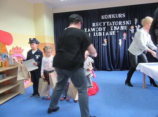 Konkurs recytatorski pt."Zawody znane i lubiane"