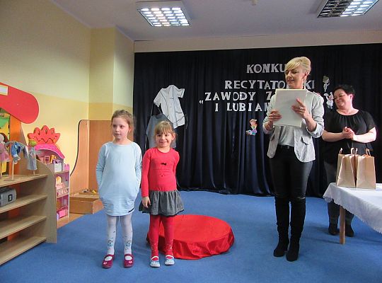 Konkurs recytatorski pt."Zawody znane i lubiane"