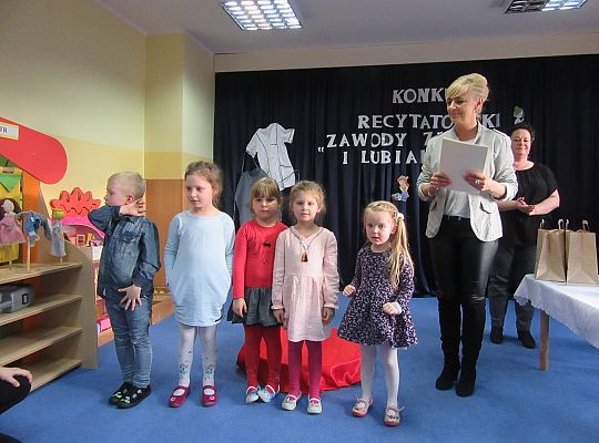 Konkurs recytatorski pt."Zawody znane i lubiane"