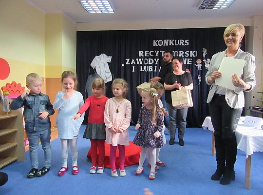 Konkurs recytatorski pt."Zawody znane i lubiane"